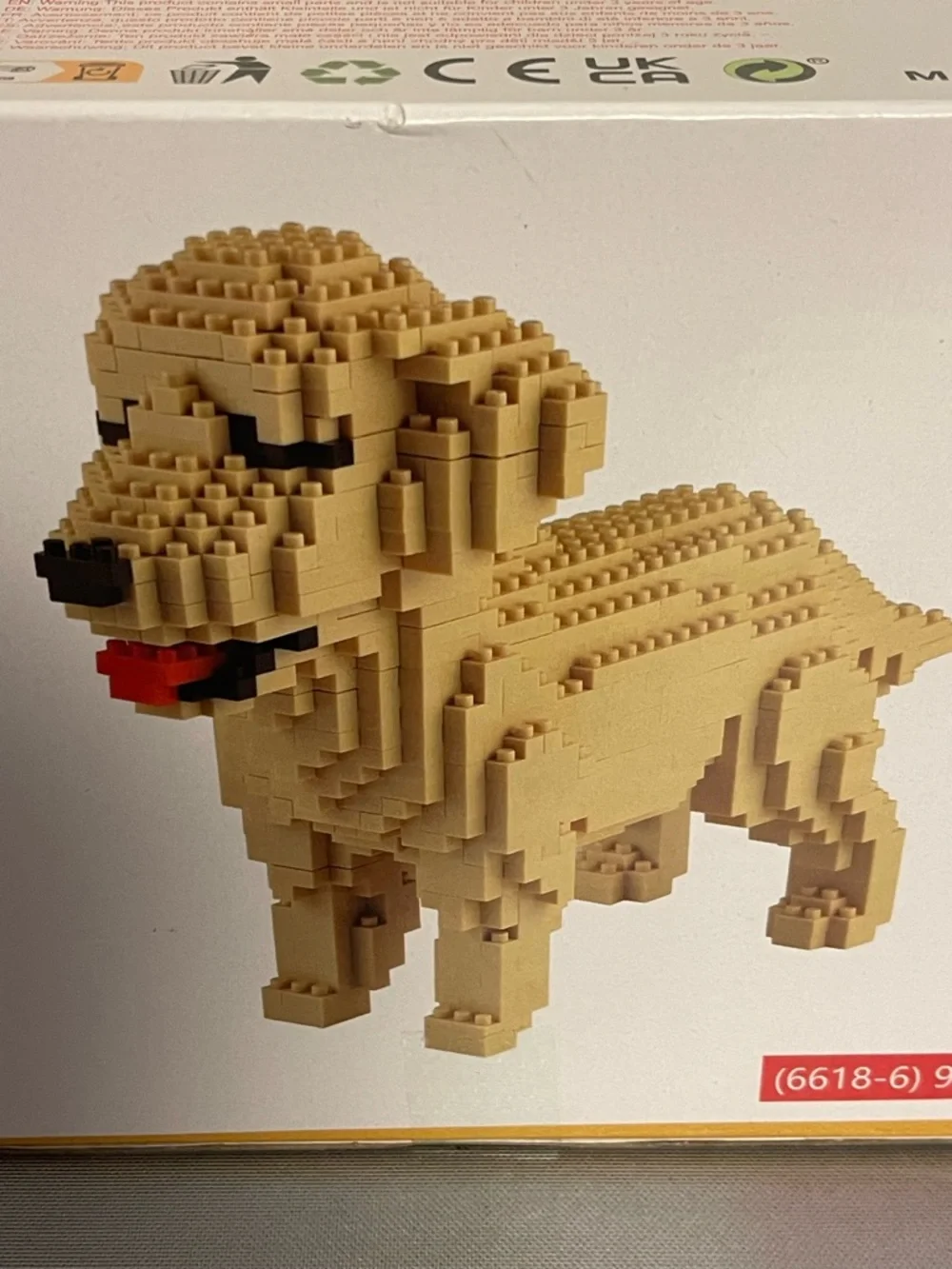 Larcele Corgi Dog Micro Block-Build Set (6618-6) 950Pcs 12+ NIP Sealed